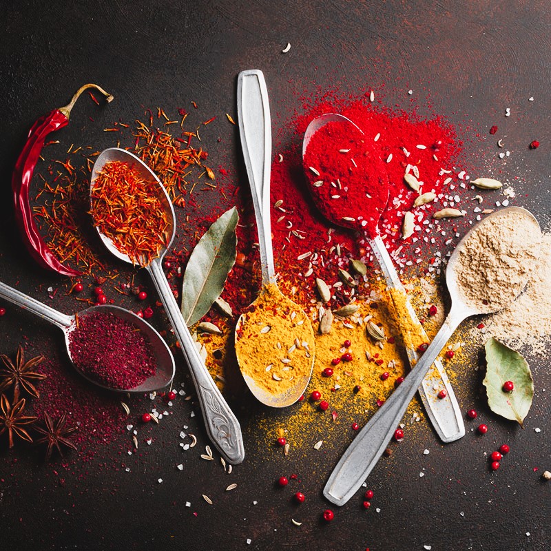 5 spice pairings